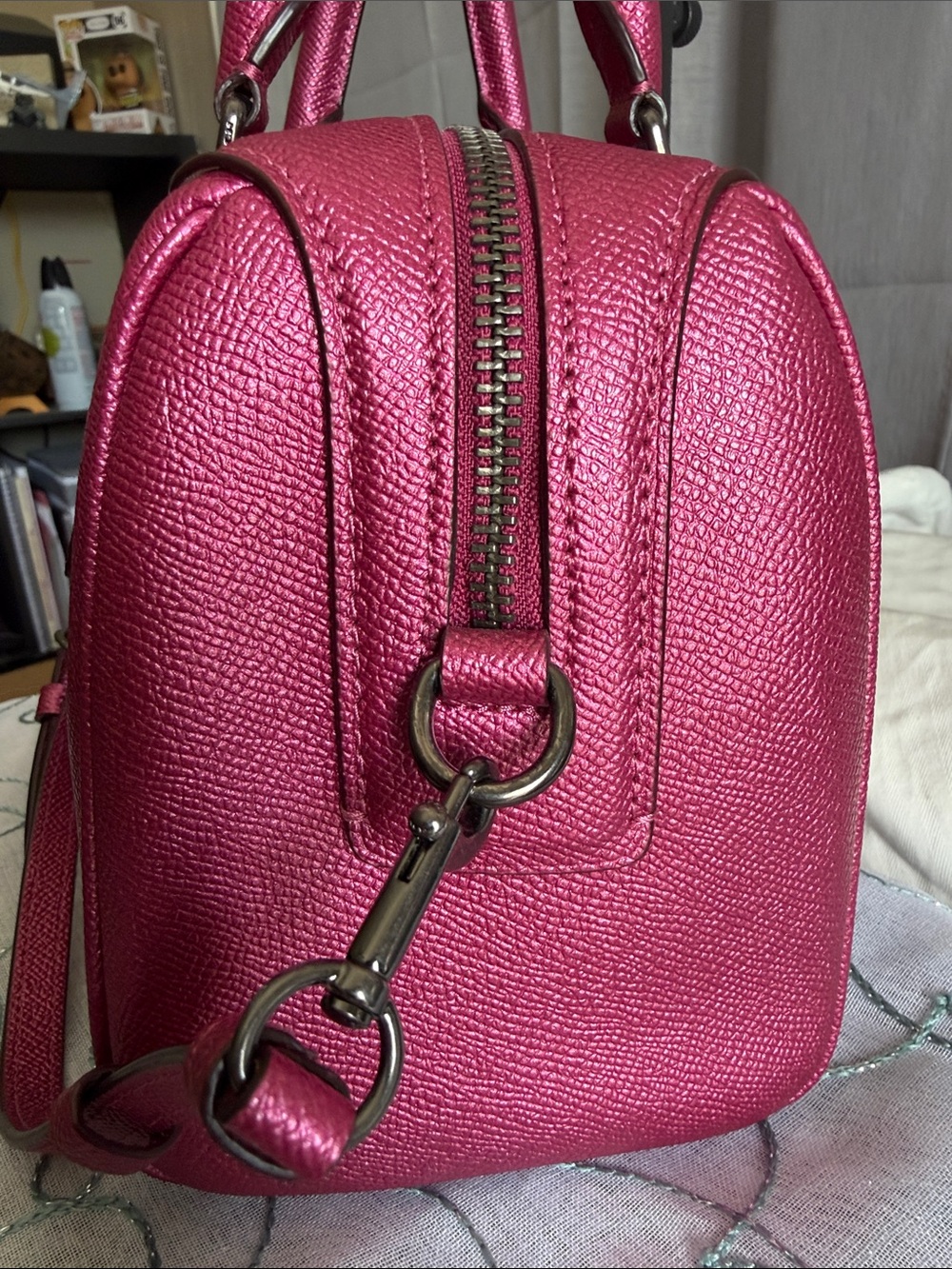 Coach NWOT Mini Bennet Satchel with Crossbody Strap - Picture 6 of 13